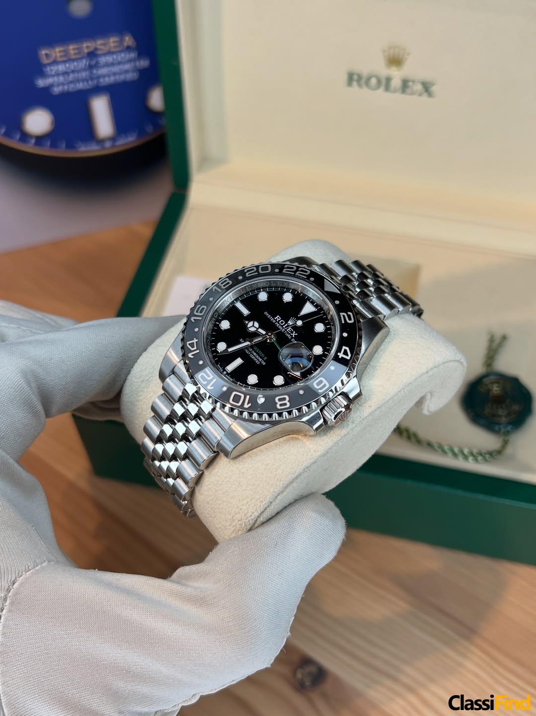 Bruce Wayne 🔥 GMT – master II Ref 126710GRNR 40 mm