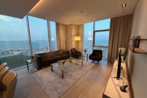Experience modern living in this elegant 2-bedroom apartment in Juffair