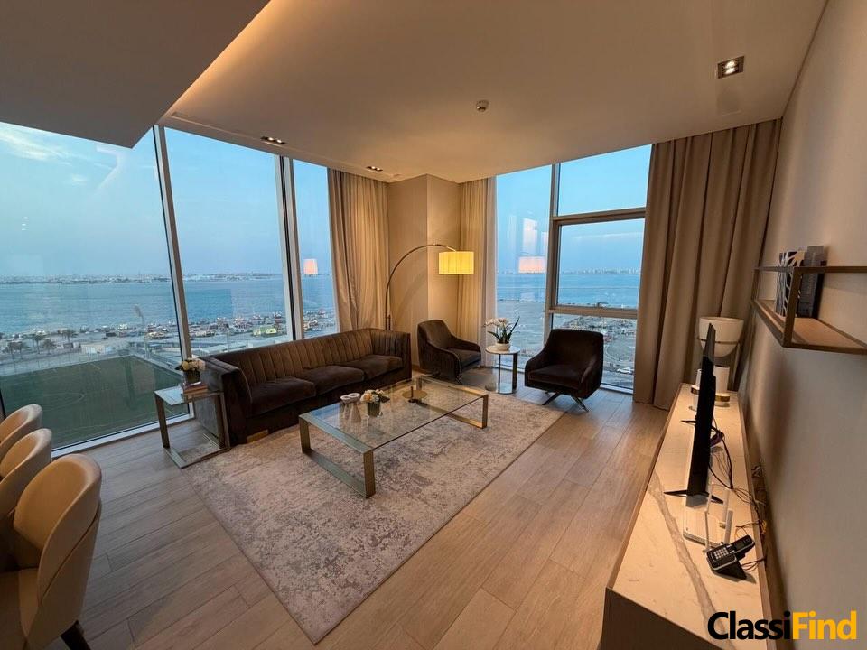 Experience modern living in this elegant 2-bedroom apartment in Juffair