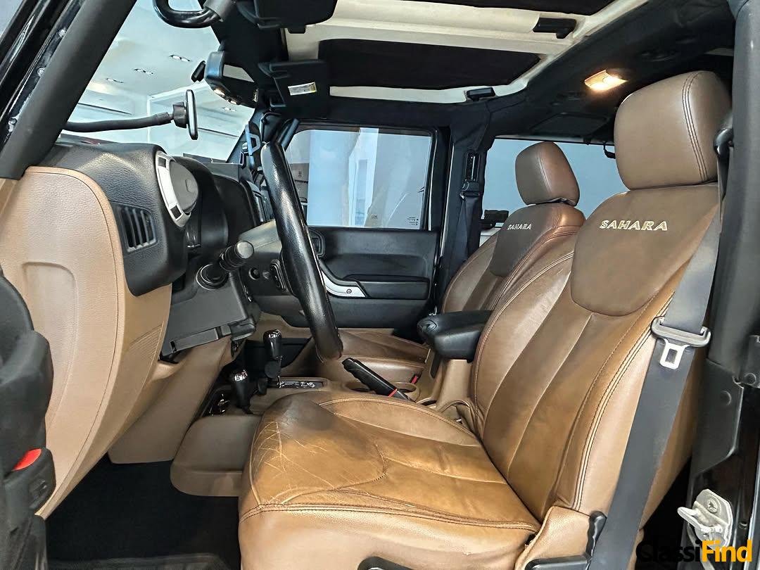 JEEP WRANGLER SAHARA the model : 2015