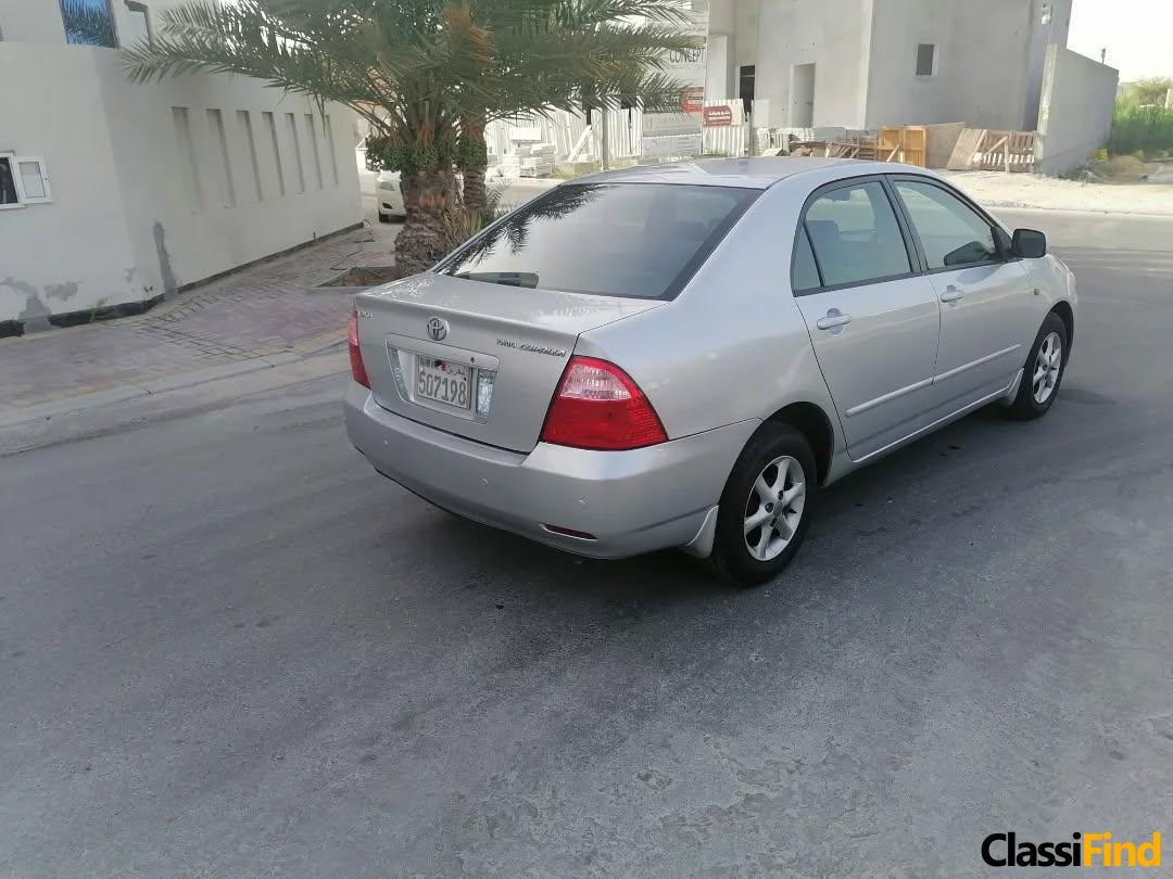 For sale: Toyota Corolla 1.8, model 2007