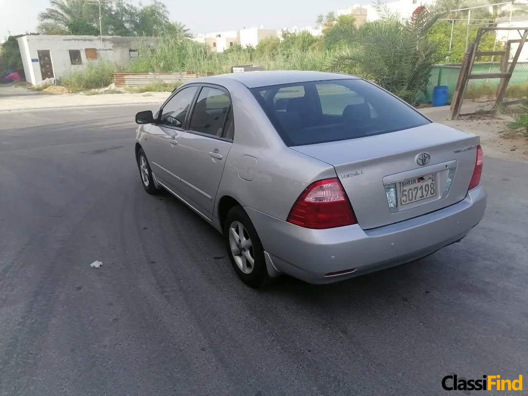 For sale: Toyota Corolla 1.8, model 2007