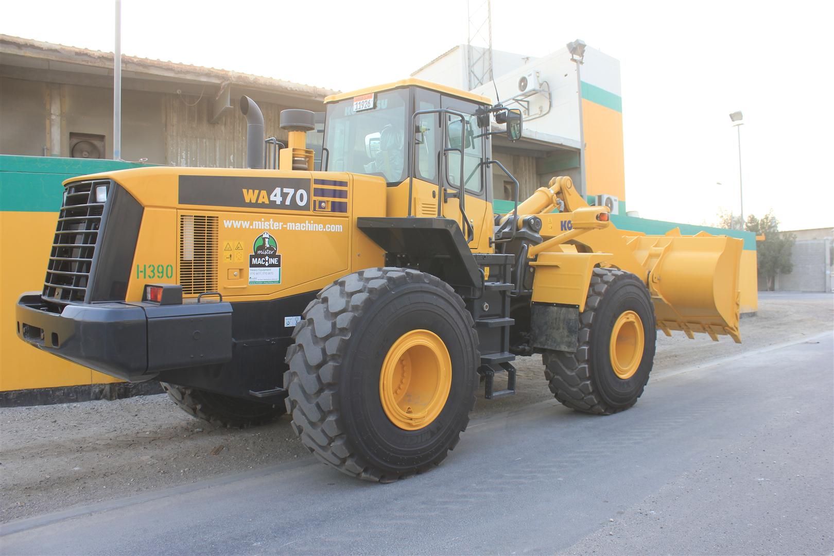 Wheel Loader “Shovel”: 23 Tons, 4.0 m3