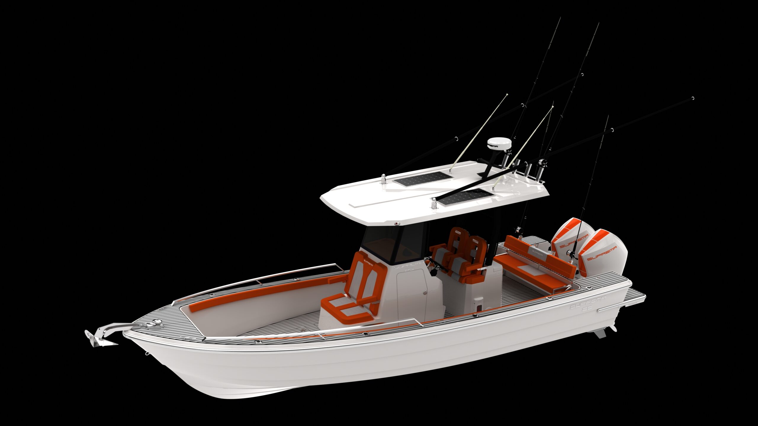 Suprema 25 Explorer – Open Deck – Hard-Top – Custom