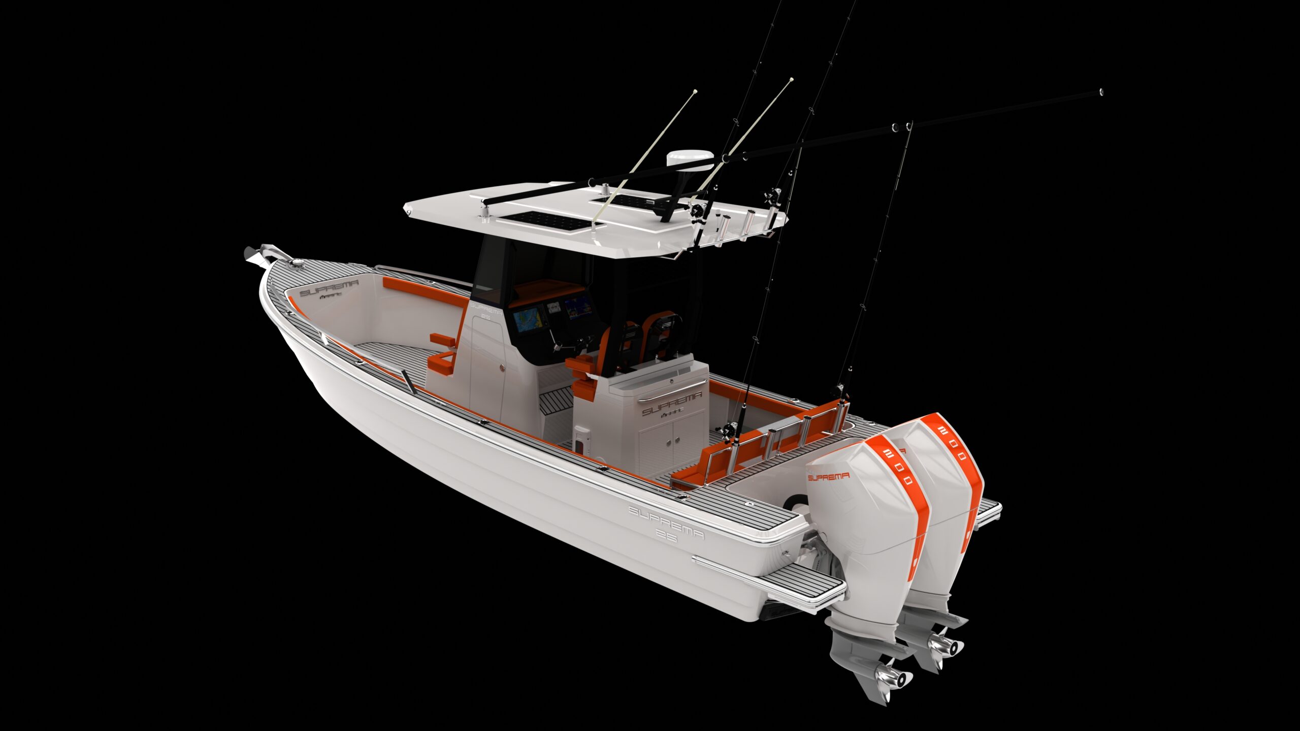 Suprema 25 Explorer – Open Deck – Hard-Top – Custom