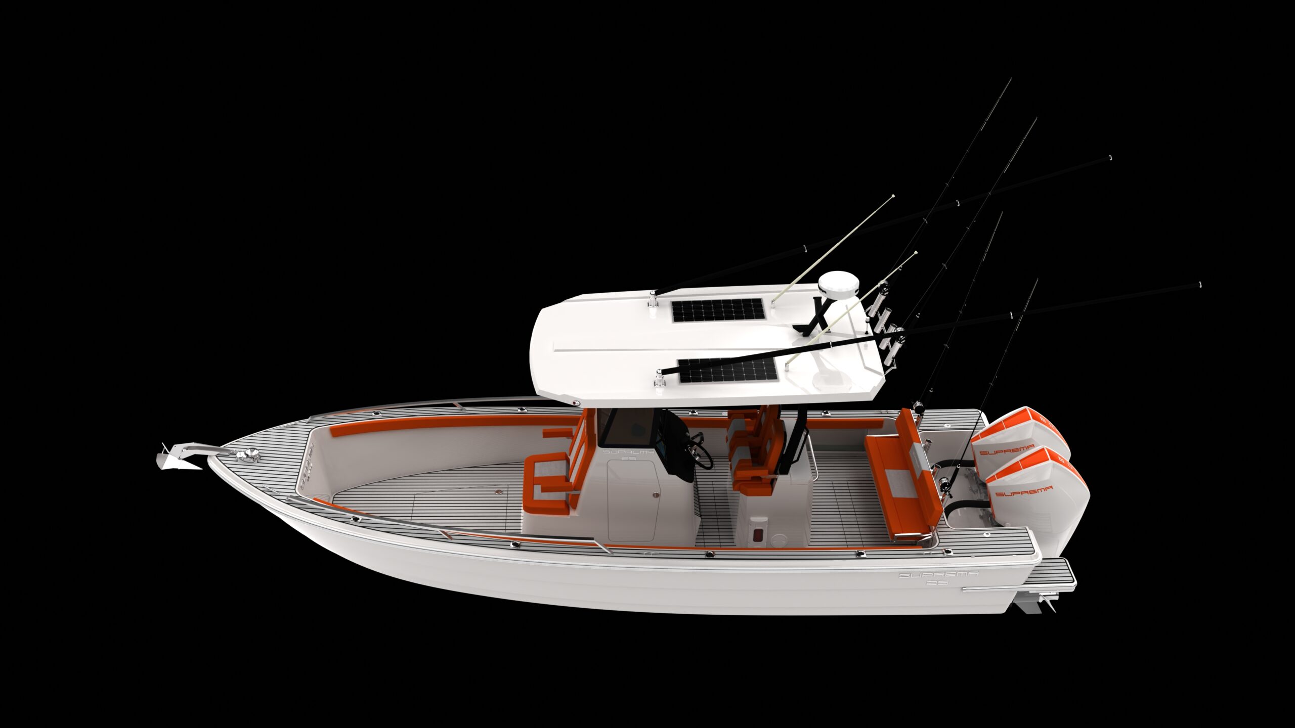 Suprema 25 Explorer – Open Deck – Hard-Top – Custom