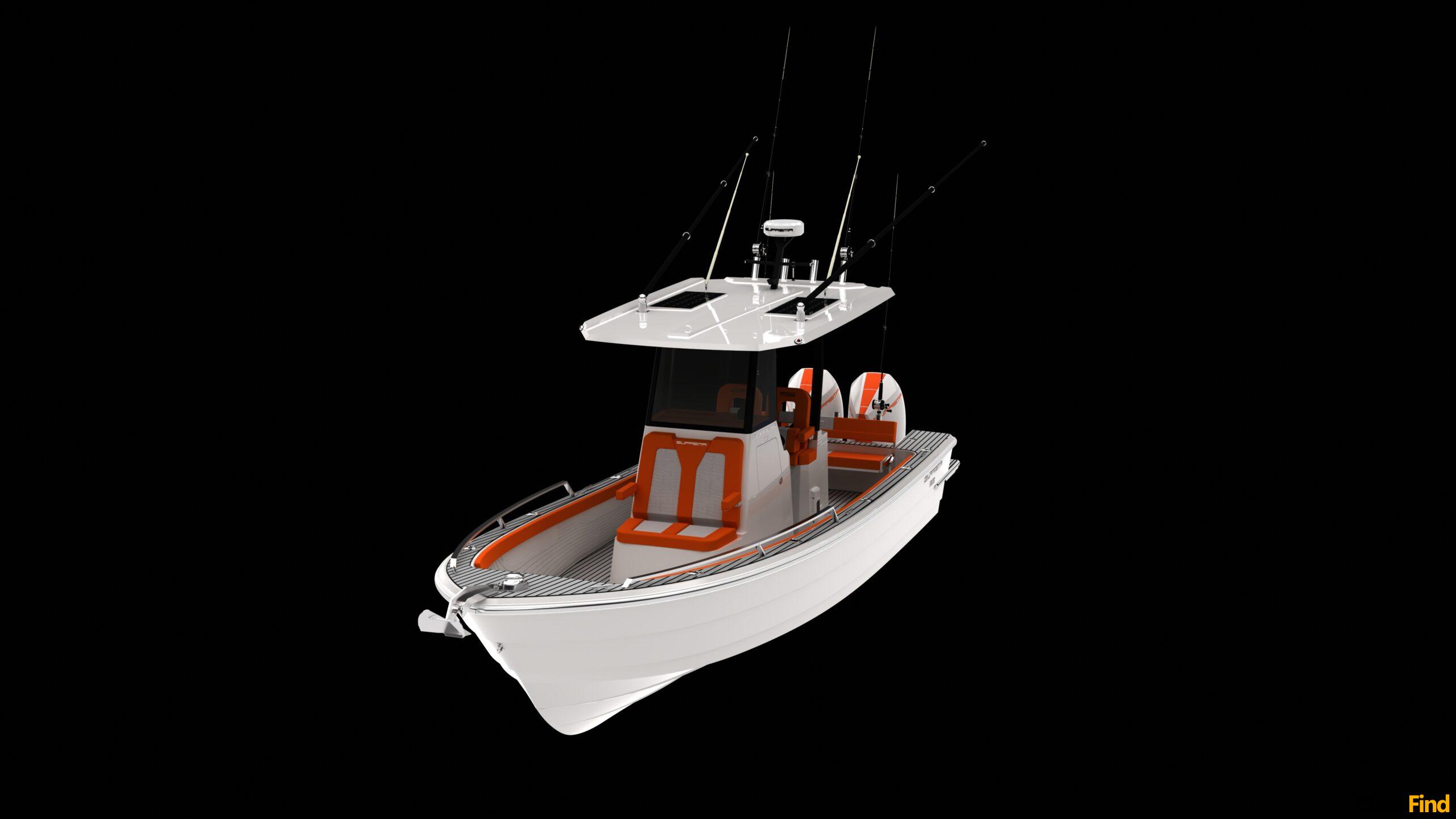 Suprema 25 Explorer – Open Deck – Hard-Top – Custom