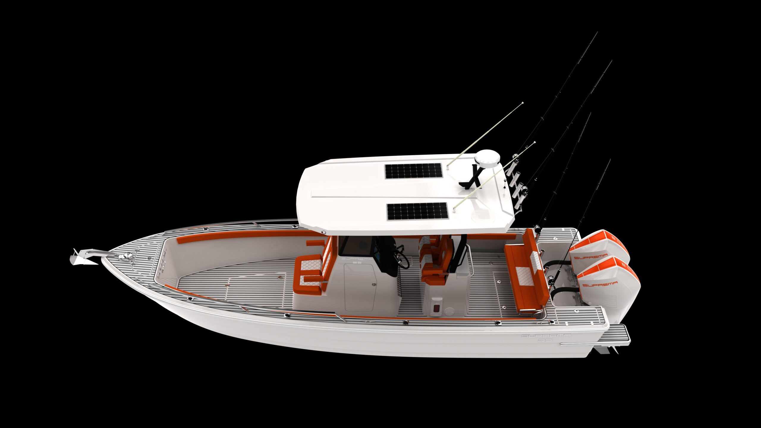 Suprema 25 Explorer – Open Deck – Hard-Top – Custom