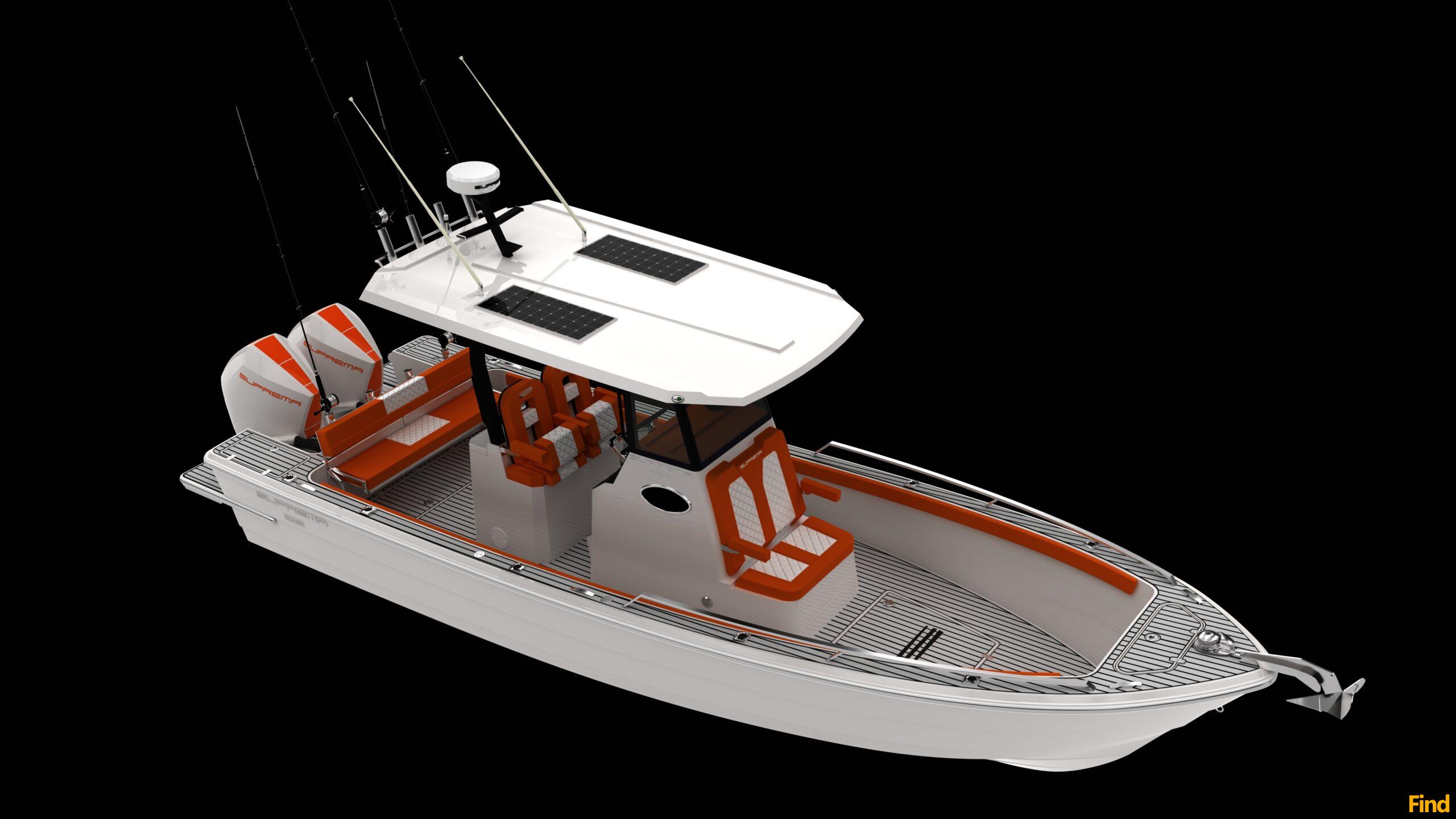 Suprema 25 Explorer – Open Deck – Hard-Top – Custom