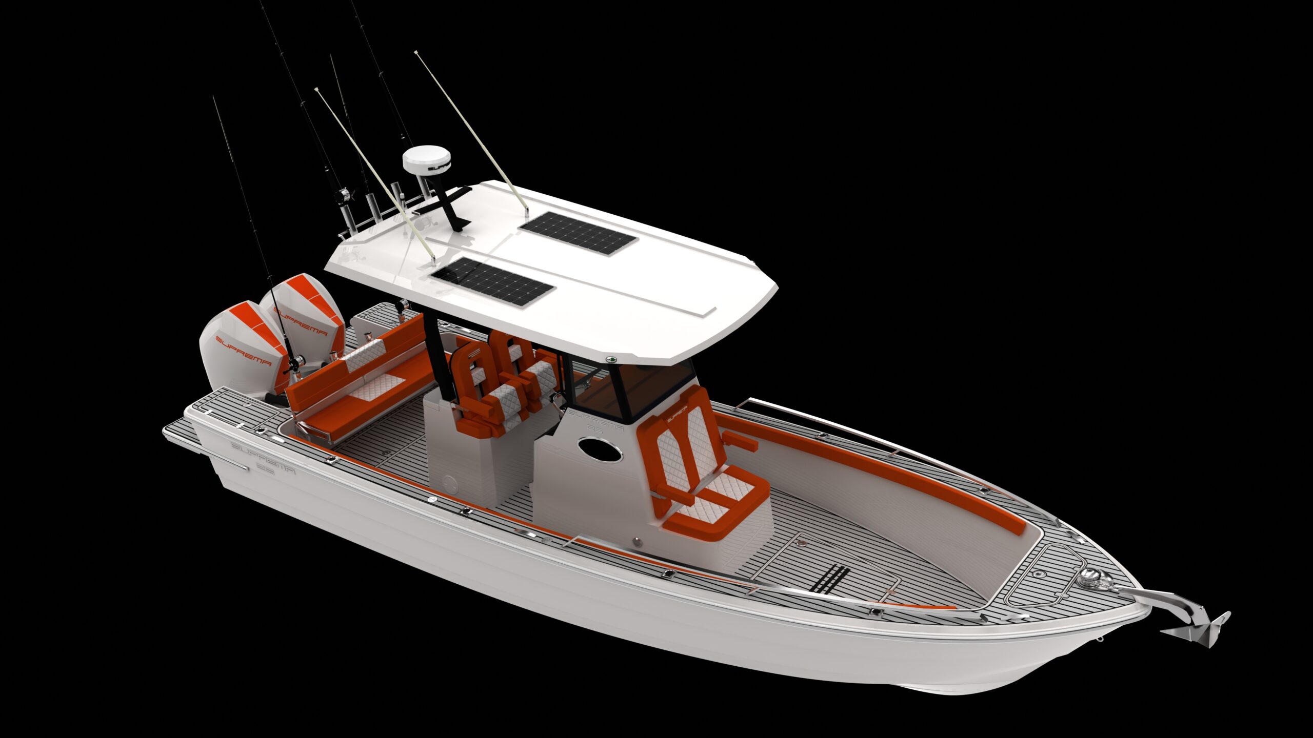 Suprema 25 Explorer – Open Deck – Hard-Top – Custom