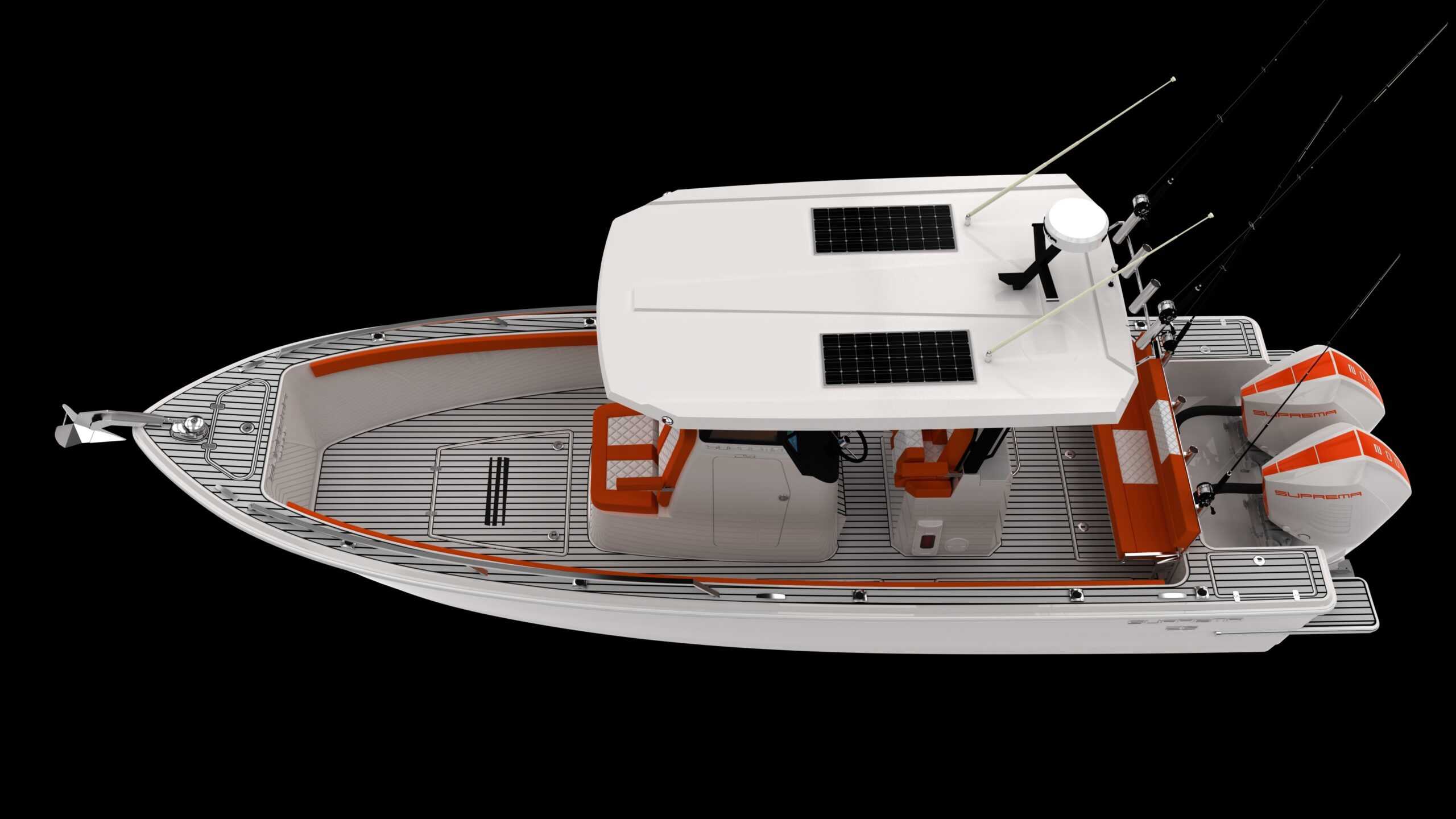 Suprema 25 Explorer – Open Deck – Hard-Top – Custom