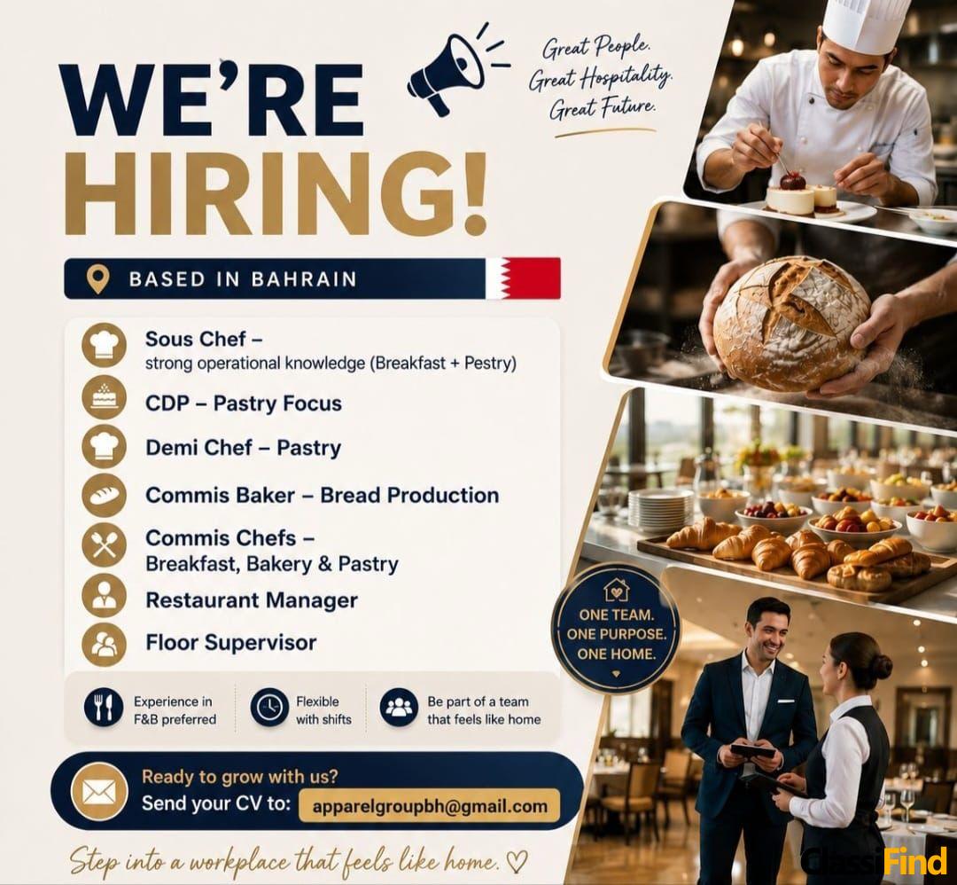 WE’RE HIRING!