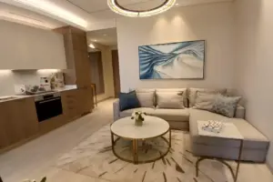 Bahrain bay 1br Ready to move in with facing Mall