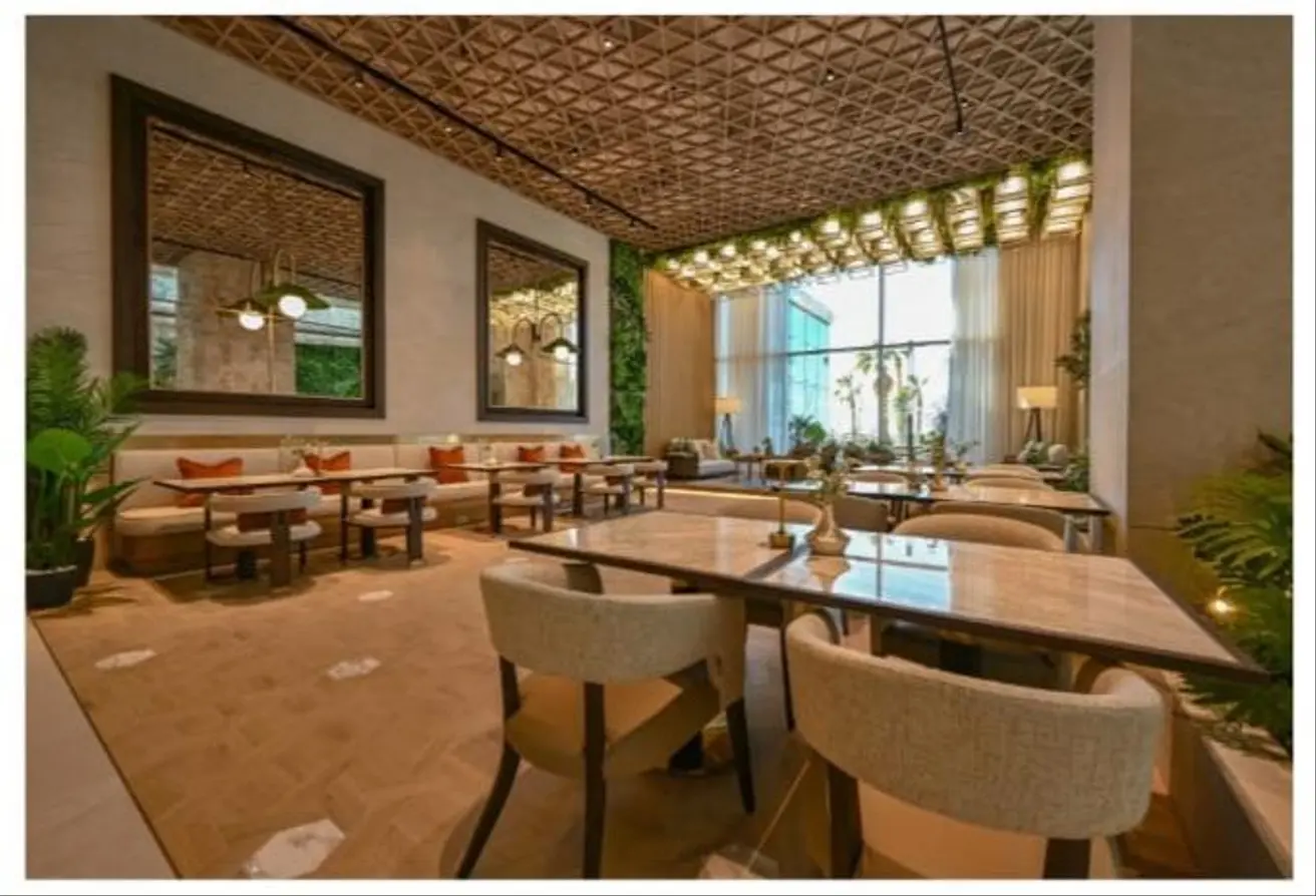 Bahrain bay 1br Ready to move in with facing Mall