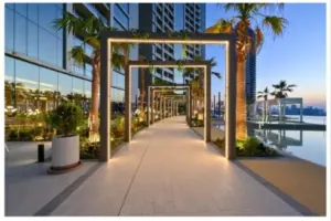 Bahrain bay 1br Ready to move in with facing Mall