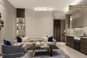 Bahrain bay 1br Ready to move in with facing Mall