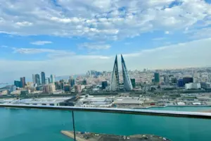 Bahrain bay 1br Ready to move in with facing Mall