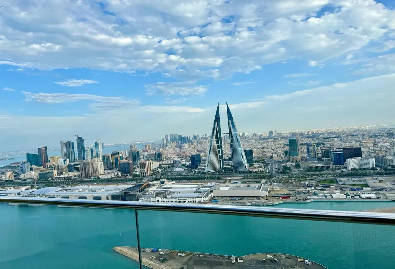 Bahrain bay 1br Ready to move in with facing Mall