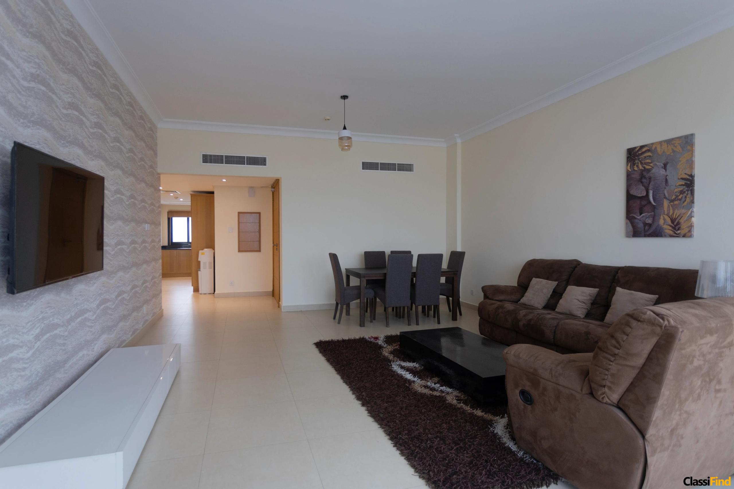 Spacious 2 Bedroom Apartment for Rent in Um Al Hassam – Prime Location & Modern Amenities