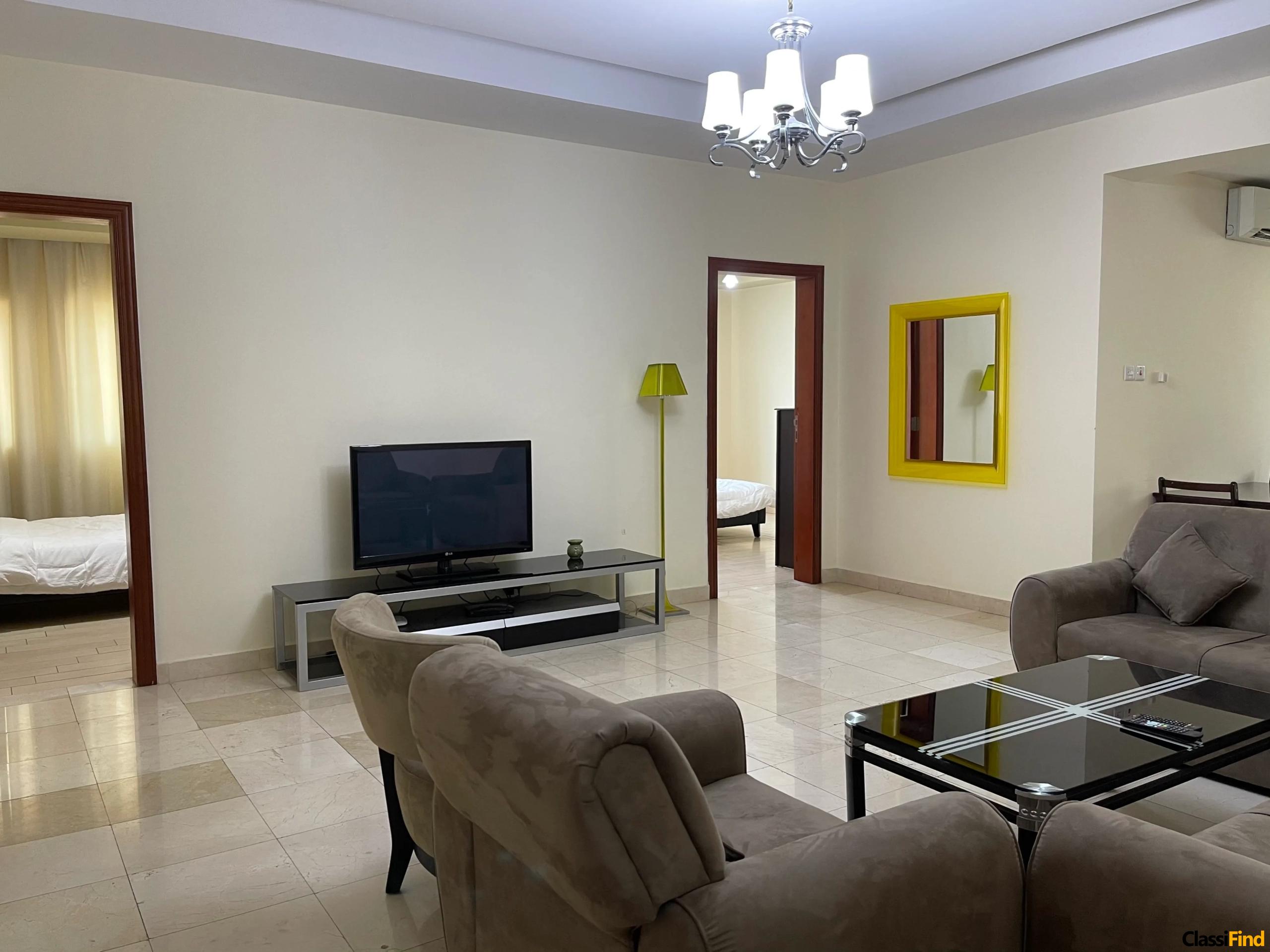 Spacious 2BR Apartment for Rent in Prime Adliya Location with Modern Amenities
