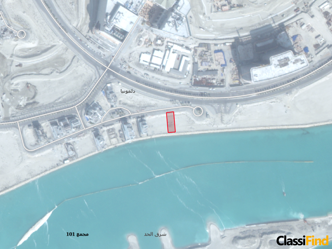 For Sale – Residential Land in a Prime Seafront Location – Freehold