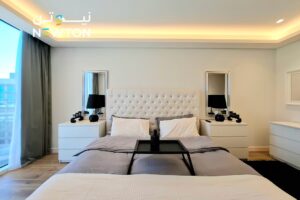 Fully furnished 1-bedroom apartment with a spacious layout