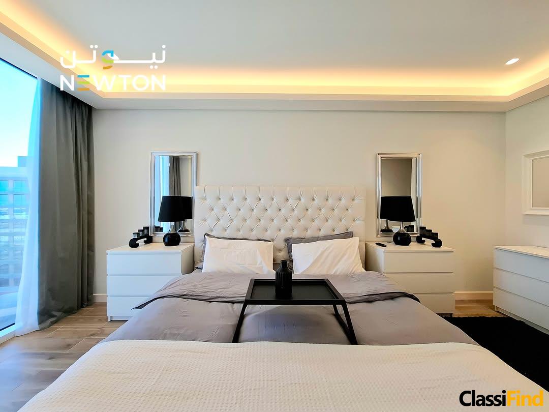 Fully furnished 1-bedroom apartment with a spacious layout