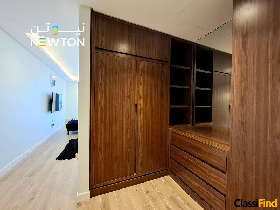 Fully furnished 1-bedroom apartment with a spacious layout