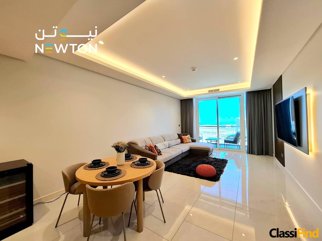 Fully furnished 1-bedroom apartment with a spacious layout