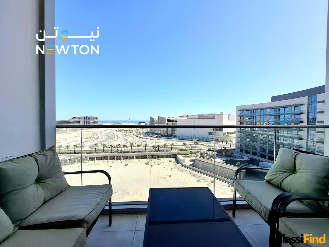 Fully furnished 1-bedroom apartment with a spacious layout