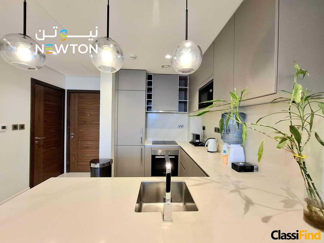 Fully furnished 1-bedroom apartment with a spacious layout