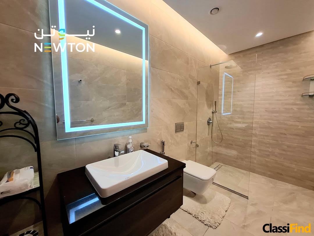 Fully furnished 1-bedroom apartment with a spacious layout