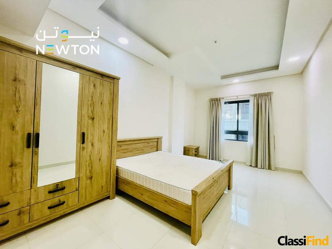Fully furnished 1-bedroom apartment