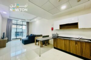 Fully furnished 1-bedroom apartment