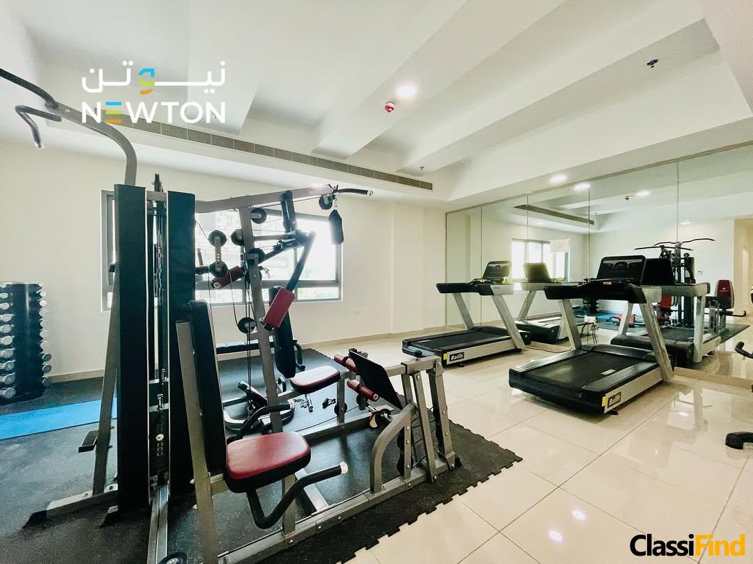 Fully furnished 1-bedroom apartment