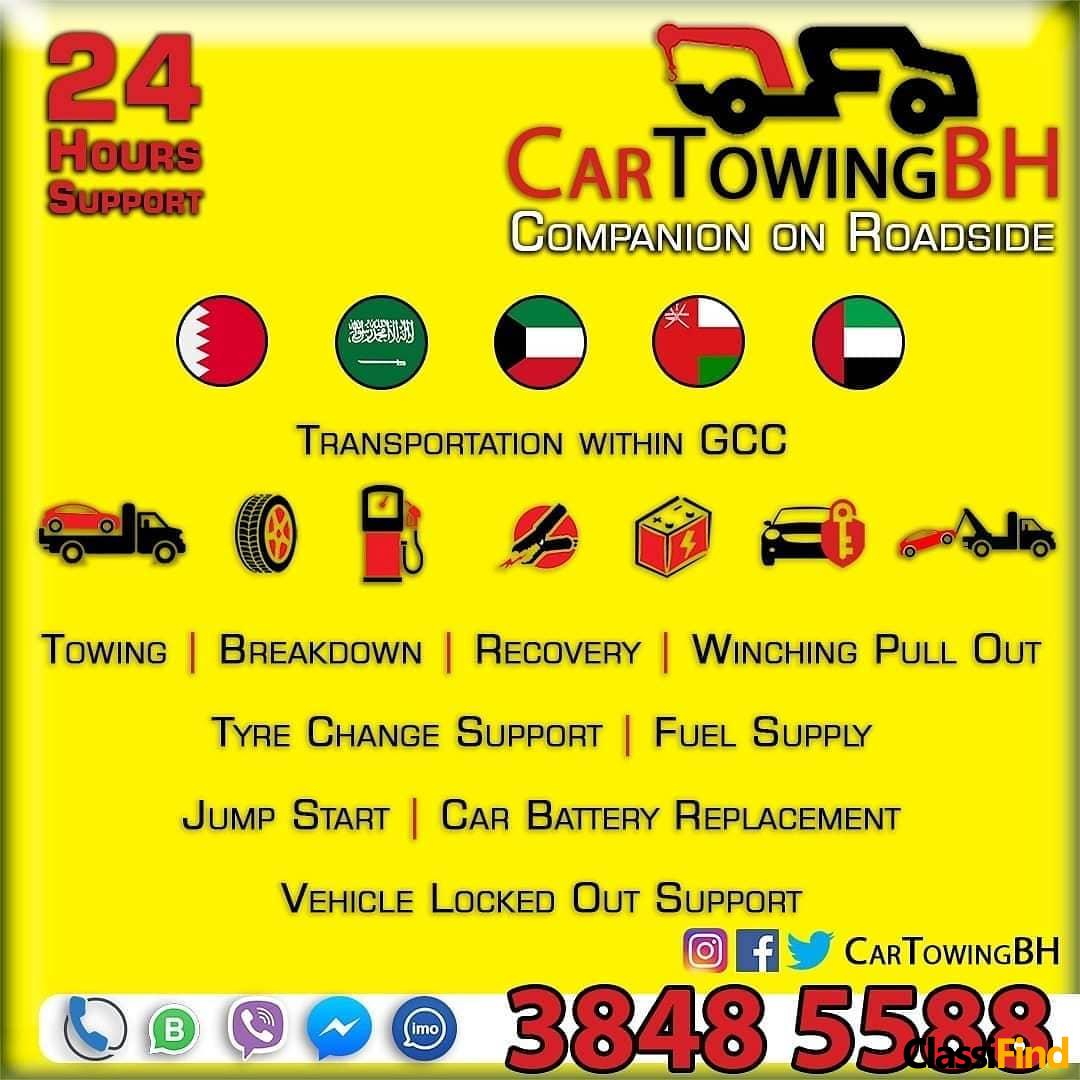 Car Towing Bahrain – 24/7 Roadside Assistance