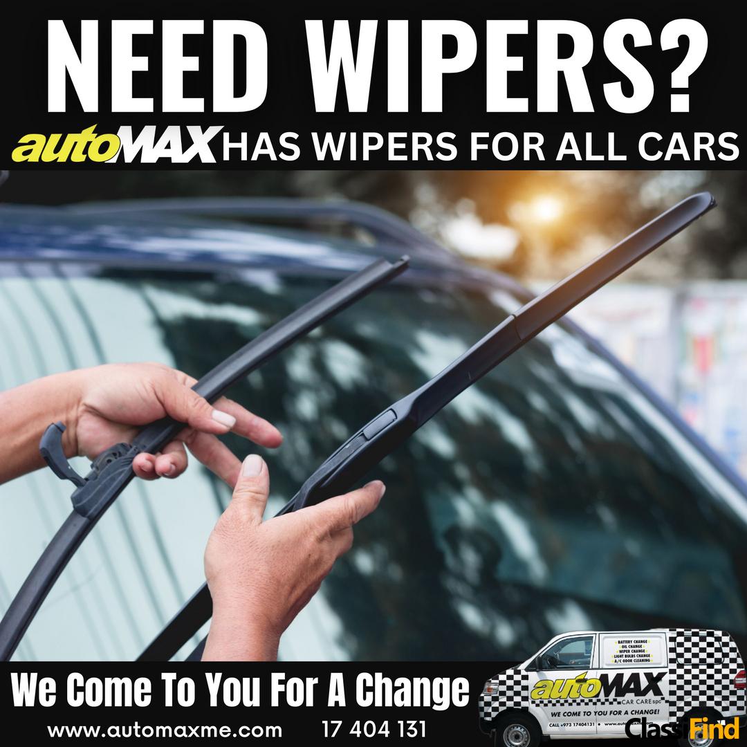 Need Wipers? AutoMAX Comes to You