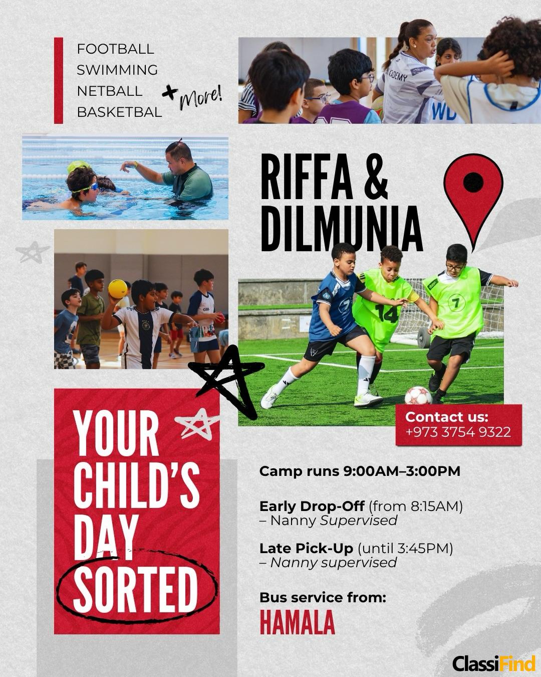 Intensive 6-Week Sports, Energy & Development Program in Riffa & Dilmunia
