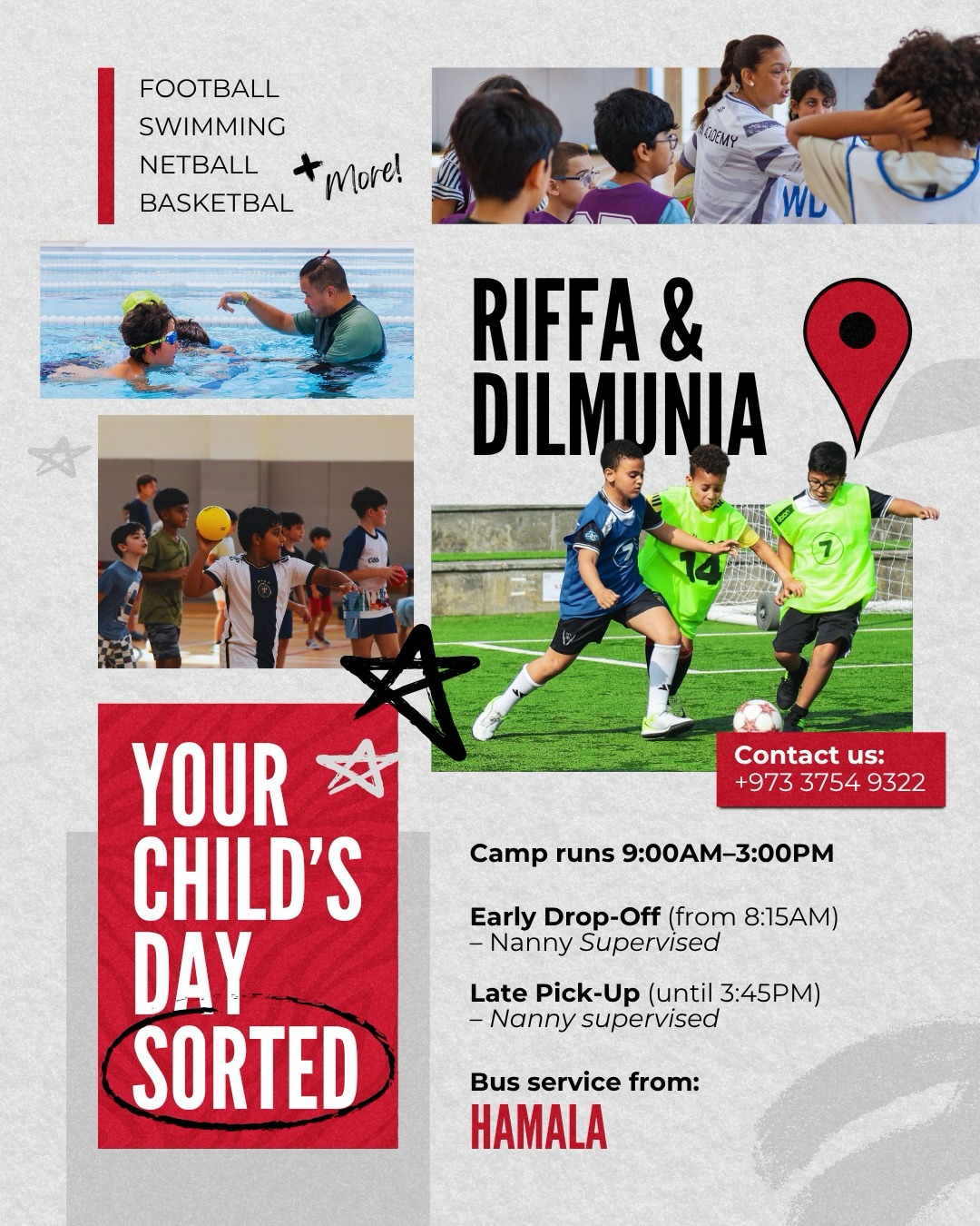 Intensive 6-Week Sports, Energy & Development Program in Riffa & Dilmunia