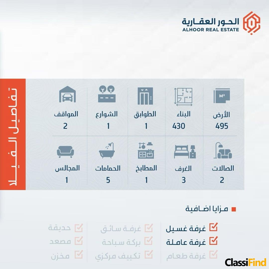 Villa for sale in Sanad.
