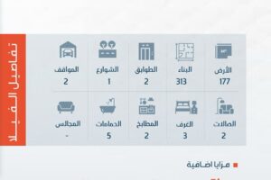 Villa for sale in Al-Malikiyah
