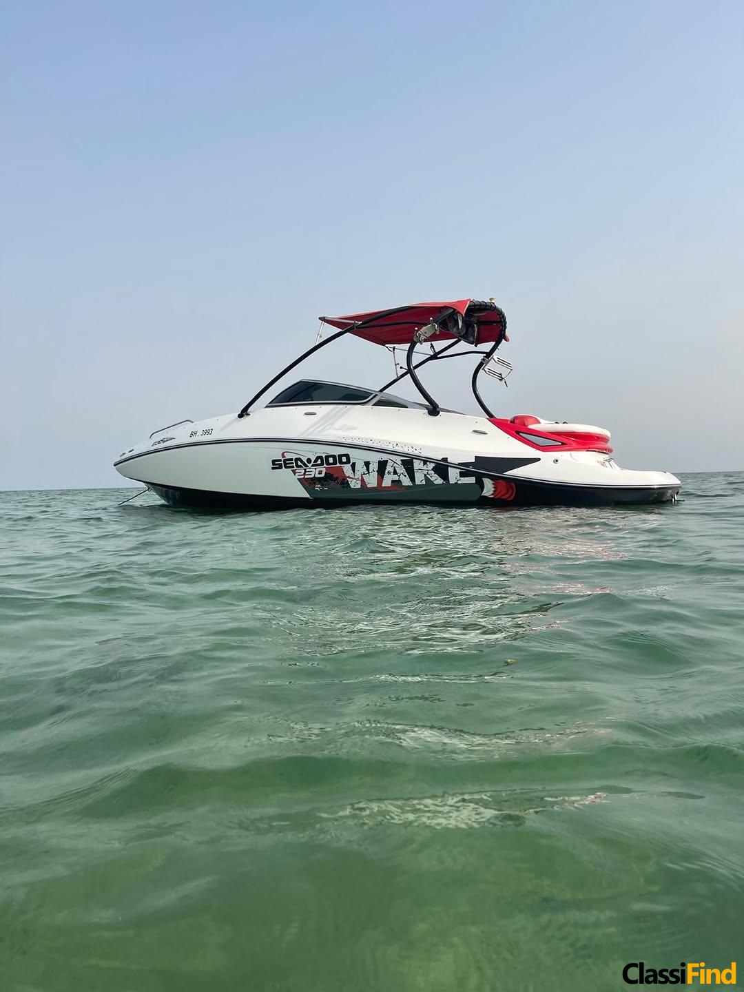 Seadoo Wake 230 jet boat, 2011
