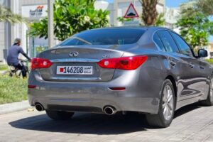 Infiniti Q50 6-cylinder 3.7L engine 2014