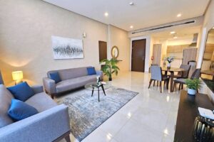 Luxury 2BR Apartment for Rent in Al Juffair | Sea View | All-Inclusive Amenities