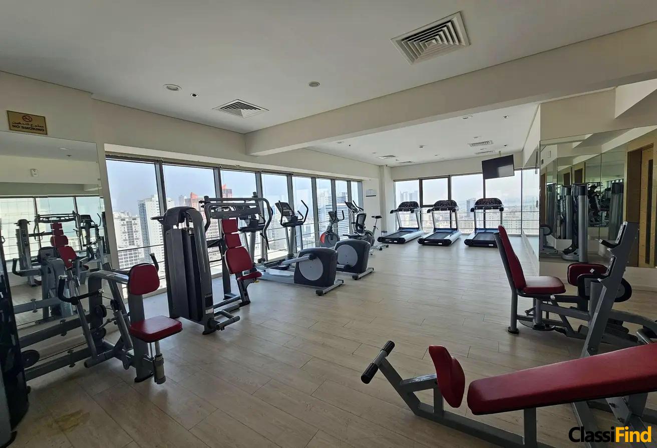 Luxury Studio Apartment for Rent: All-Inclusive, Prime Location Near Juffair Mall