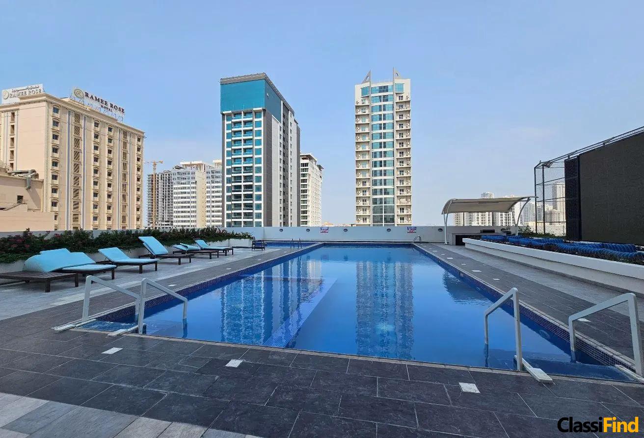 Luxury 2BR Apartment for Rent in Al Juffair | Sea View | All-Inclusive Amenities
