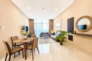 Luxury 2BR Apartment for Rent in Al Juffair | Sea View | All-Inclusive Amenities