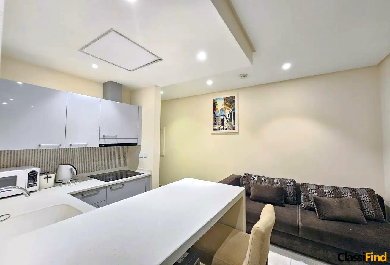 Luxury Studio Apartment for Rent: All-Inclusive, Prime Location Near Juffair Mall
