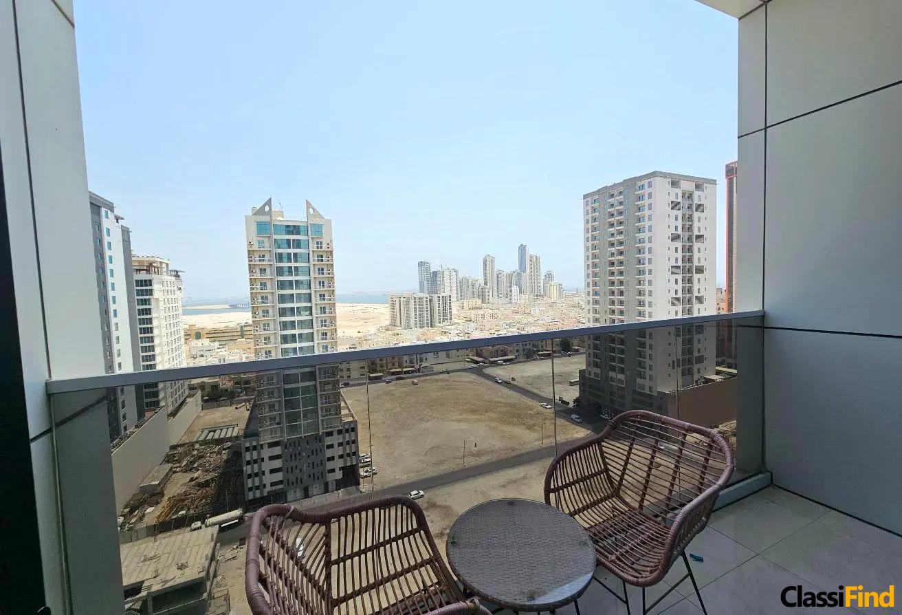 Luxury 2BR Apartment for Rent in Al Juffair | Sea View | All-Inclusive Amenities