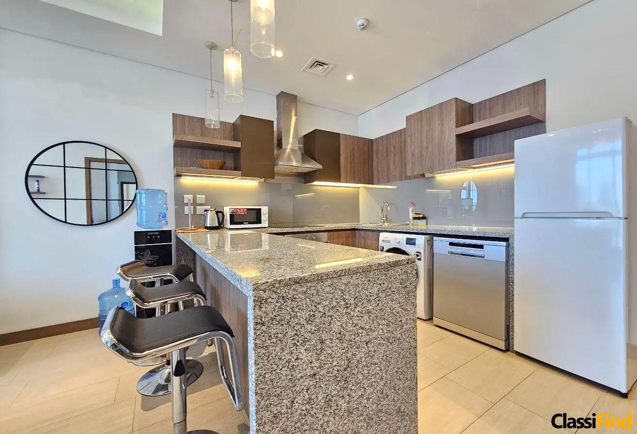 Modern 1BR Sea View Apartment for Rent in Seef – Hot Deal, Opposite City Centre